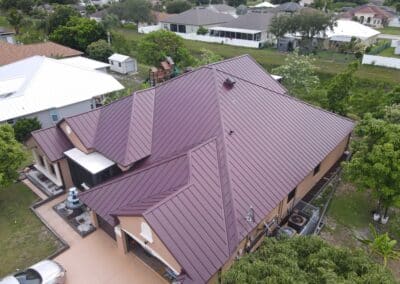 1 inch Brandywine Galvalume nail strip standing seam roofing panel – concealed fastener metal roof